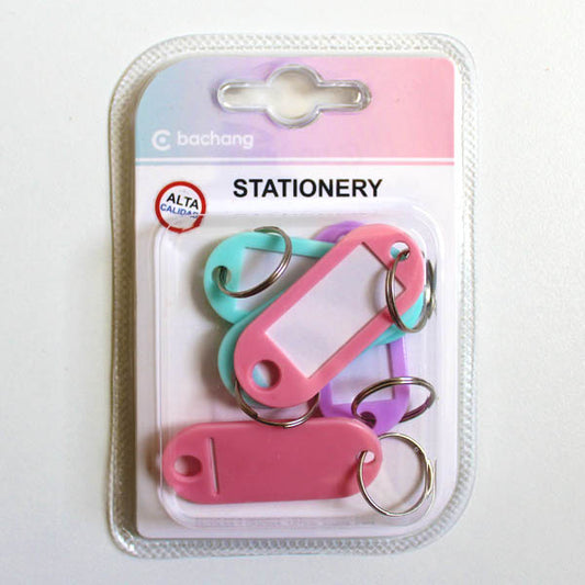 PORTE CLE PASTEL BLISTER DE 5 REF BC-8951