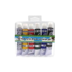 GOUACHE TUBE LE COQ DE 6 METAL REF 144