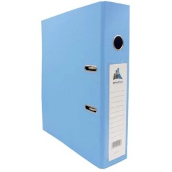 CLASSEUR A LEVIER OFFICEPLAST 75MM BLEU CLAIR