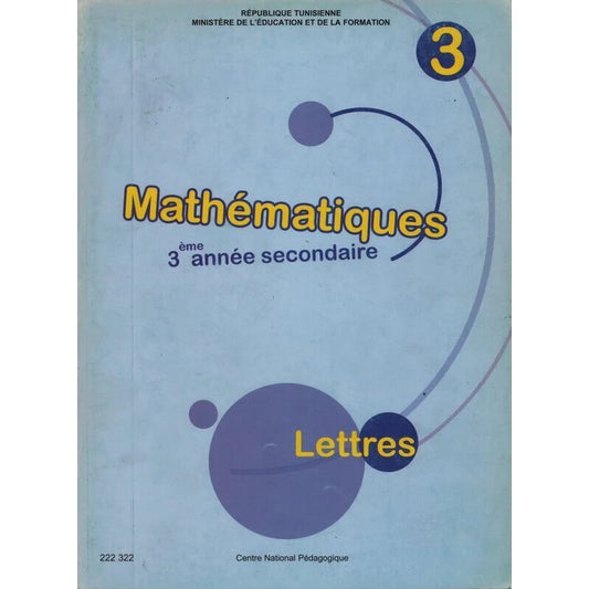Mathématiques (lettres)