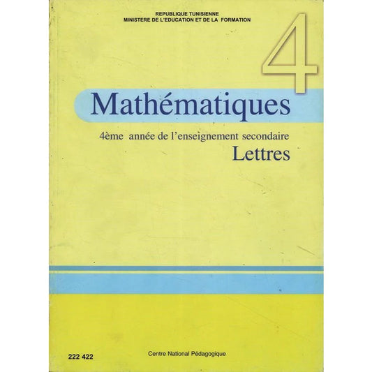 Mathématiques (lettres)