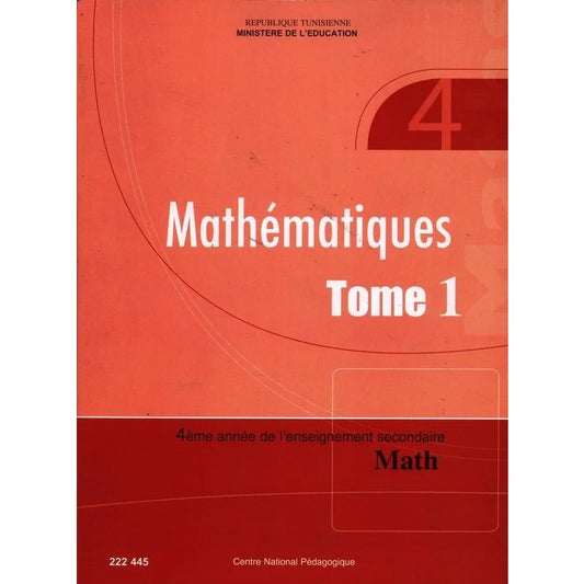 Mathématiques T1(Math)