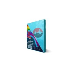 FICHE BRISTOL GM BLEU BLOC DE 100