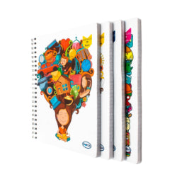 CAHIER TP WIRO A4 200P OMEGA