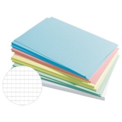 FICHE BRISTOL GM COULEURS PAQUET DE 100 OMEGA