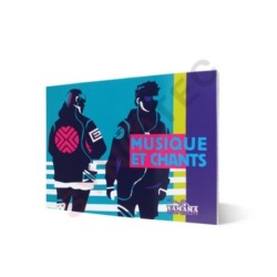CAHIER DE MUSIQUE ET CHANTS 17*22 48P YAMAMA