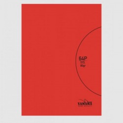 CAHIER 12 YAMAMA BMV 64P 80G CP UNI ROUGE