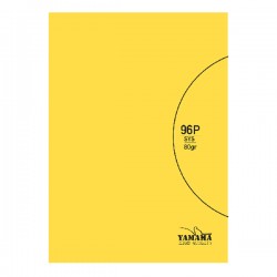 CAHIER PIQURE 24*32 10/10 96P YAMAMA CP BMV 80G JAUNE