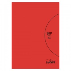 CAHIER PIQURE 24*32 10/10 96P YAMAMA CP BMV 80G ROUGE