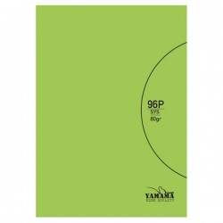 CAHIER PIQURE 24*32 10/10 96P YAMAMA CP BMV 80G VERT