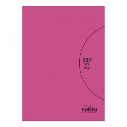 CAHIER PIQURE 24*32 10/10 96P YAMAMA CP BMV 80G ROSE