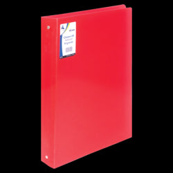 CLASSEUR 4 ANNEAUX A4 OFFICEPLAST DOS 40 ROUGE