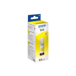 BOUTEILLE D ENCRE EPSON ADAPTABLE 103 JAUNE