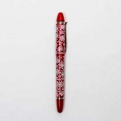 DANIEL HECHTER STYLO PLUME RED FLORAL