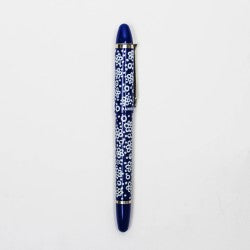 DANIEL HECHTER STYLO PLUME BLUE FLORAL