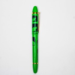 DANIEL HECHTER STYLO PLUME GREEN FROG