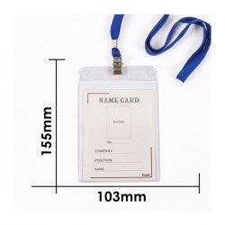 PORTE BADGE FOSKA A RUBAN B4 REF SD109