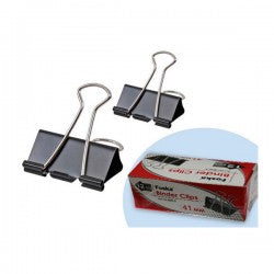 PINCE DOUBLE CLIP FOSKA 41MM REF 800-2 PAQUET DE 12