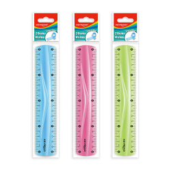 REGLE KEYROAD FLEXIBLE 20CM