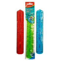 REGLE KEYROAD FLEX-DRAW 20CM