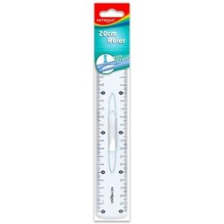REGLE KEYROAD 20CM AVEC POIGNEE