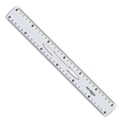 REGLE KEYROAD 30CM AVEC POIGNEE