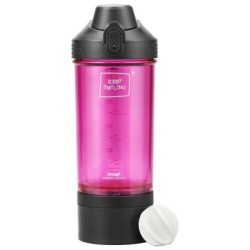 BOUTEILLE A EAU UZSPACE TWB-1109 550ML VITALITY PINK