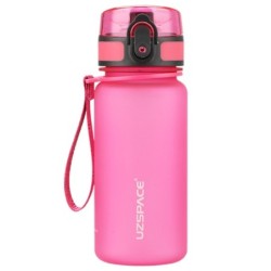 BOUTEILLE A EAU UZSPACE TWB-3034 350ML PINK