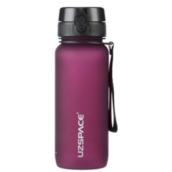 BOUTEILLE A EAU UZSPACE TWB-3037 650ML PURPLISH RED