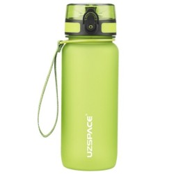 BOUTEILLE A EAU UZSPACE TWB-3037 650ML BRIGHT GREEN