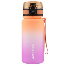 BOUTEILLE A EAU UZSPACE TWB-3034 350ML ORANGE&PURPLE