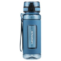 BOUTEILLE A EAU UZSPACE TWB-5044 520ML CLITORIA BLUE