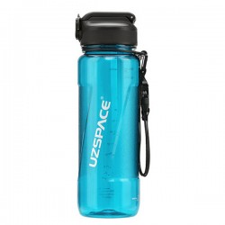 BOUTEILLE A EAU UZSPACE TWB-6056 850ML CYAN