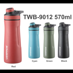 BOUTEILLE A EAU UZSPACE TWB-9012 570ML RED