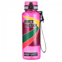 BOUTEILLE A EAU UZSPACE TWB-6044 1500ML PINK