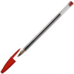 STYLO A BILLE BIC CRISTAL ROUGE