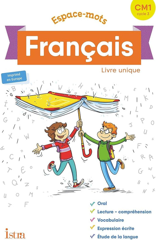 ESPACE-MOTS FRANCAIS CM1 - LIVRE ELEVE - ED. 2020