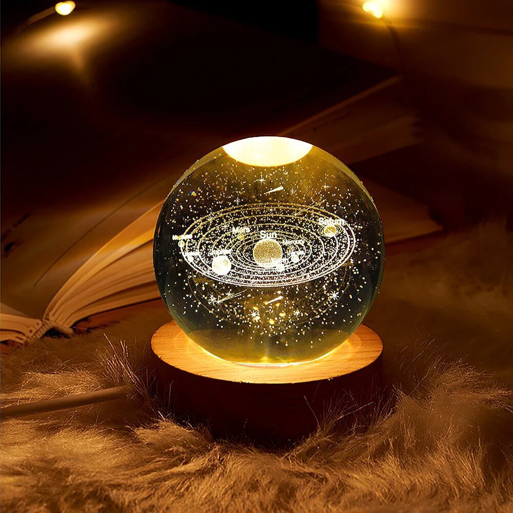 Lampe Boule Cristal