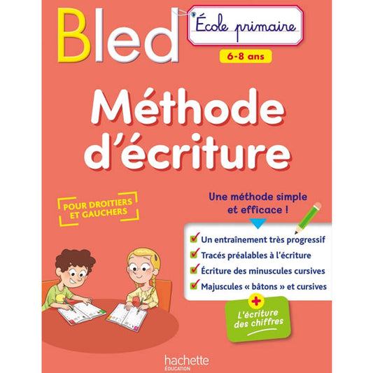 PRIM BLED METHODE D ECRITURE  6-8ANS