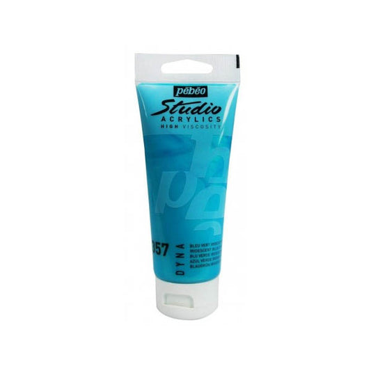 GOUACHE ACRYLIQUE PEBEO 100ML BLEU VERT IRIDESCENT
