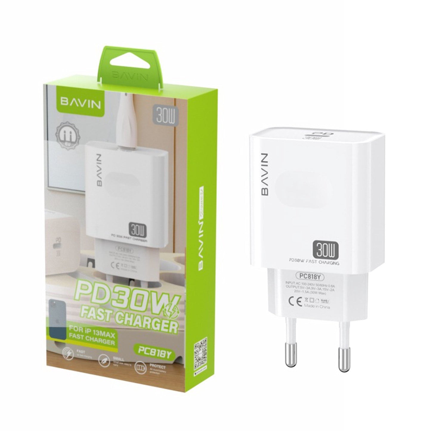 CHARGEUR IPHONE BAVIN REF PC818Y