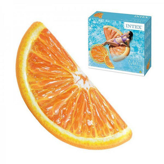 JOUET INTEX MATELAS DE PISCINE QUARTIER D ORANGE