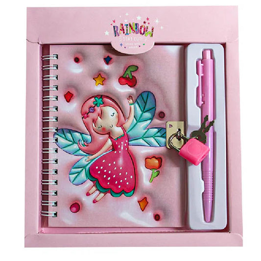CAHIER DE SOUVENIR AVEC CADENAS CODE REF 64985-A