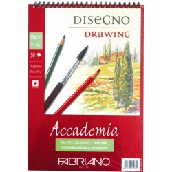 PAPIER AQUARELLE FABRIANO A4 200G BLOC DE 30