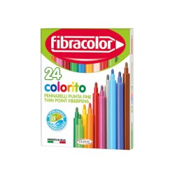 FEUTRE FIBRACOLOR DE 24