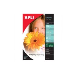 PAPIER PHOTO APLI 180G PAQUET DE 100