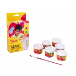 GOUACHE LIQUIDE JOVI POT DE 6*35M PASTEL REF 507P