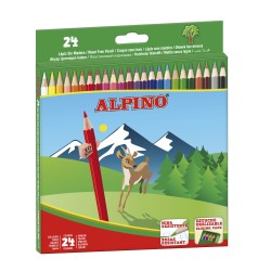 CRAYONS DE COULEUR ALPINO 24/18 REF AL010658