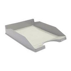 CORBEILLE A COURRIER FAIBO OPAQUE GRIS
