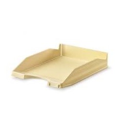 CORBEILLE A COURRIER FAIBO OPAQUE BEIGE